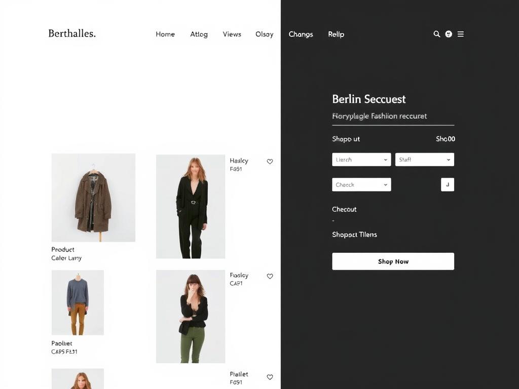 E-Commerce Shop für Berliner Modemarke E-Commerce Shop für Berliner Modemarke